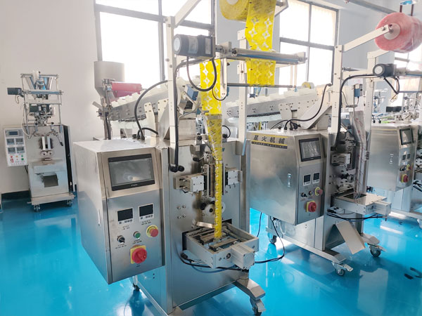 鏈斗式河粉包裝機/立式顆粒自動包裝機實拍圖