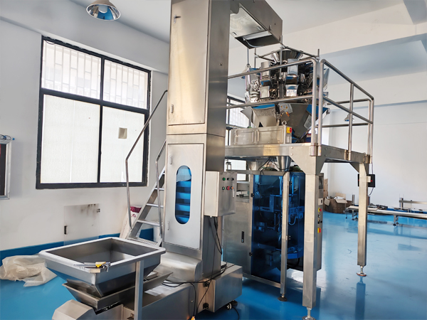 全自動速凍食品包裝機械實拍圖