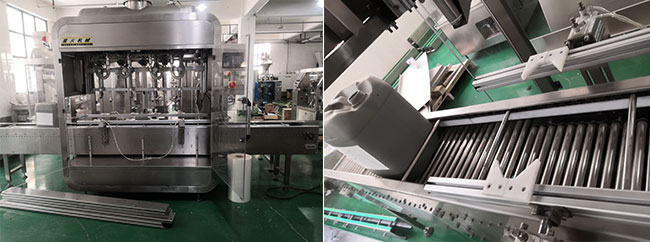 食用油灌裝機設備細節實拍